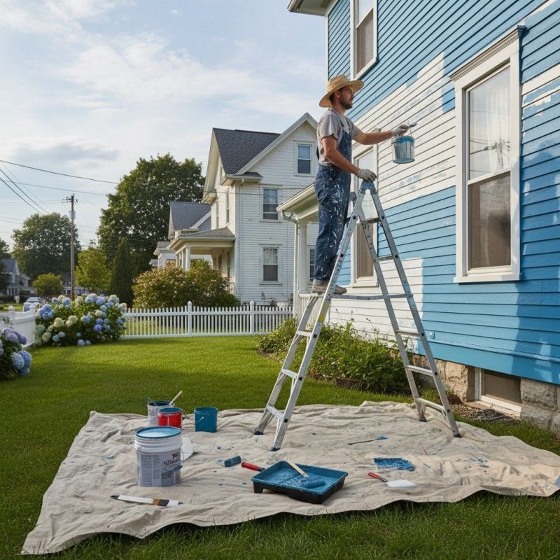 Local Exterior Painting pros at work